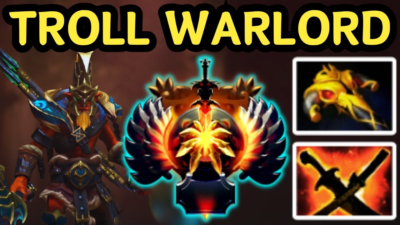🔥 THE MOST UNSTOPPABLE CARRY IN DOTA — TROLL WARLORD | DOTA 2 🔥