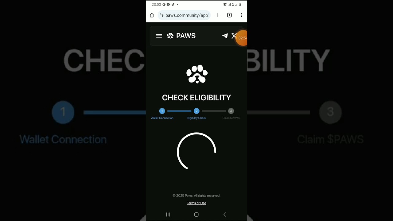 Eligibility Check For PAWS Airdrop | PAWS Airdrop Eligibility Check Is Live #paws #crypto #airdrop