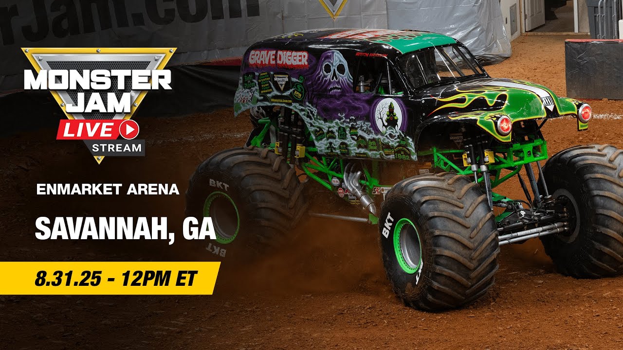 Monster Jam: Savannah, GA - 4  (Full Event) | Aug 31, 2025