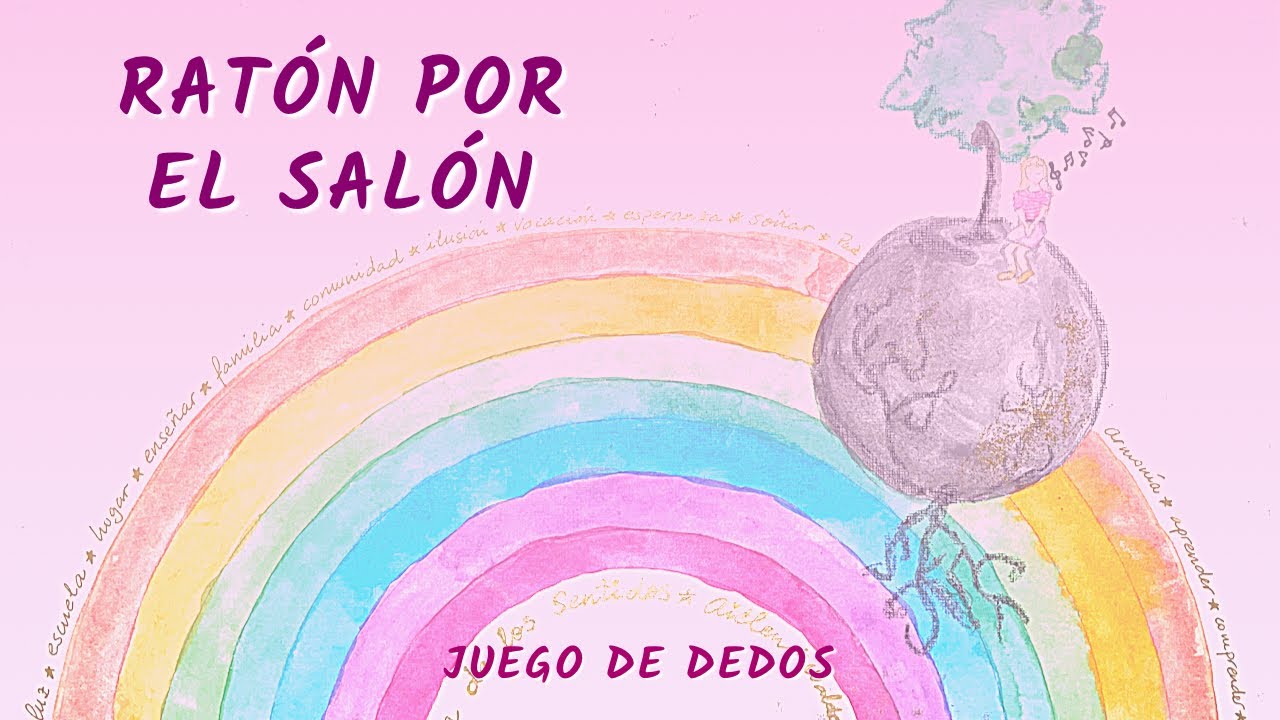 El ratón por el salón - Juego de dedos invierno ❄️