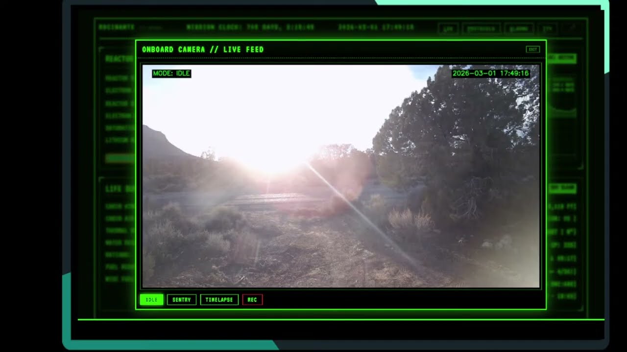 🔴 LIVE Sunset from Blue Diamond, NV 2026-03-01 // [Cyberpunk Synthwave MIX]