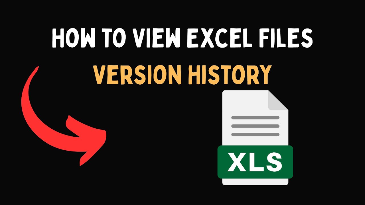 Как просмотреть историю версий файлов Excel