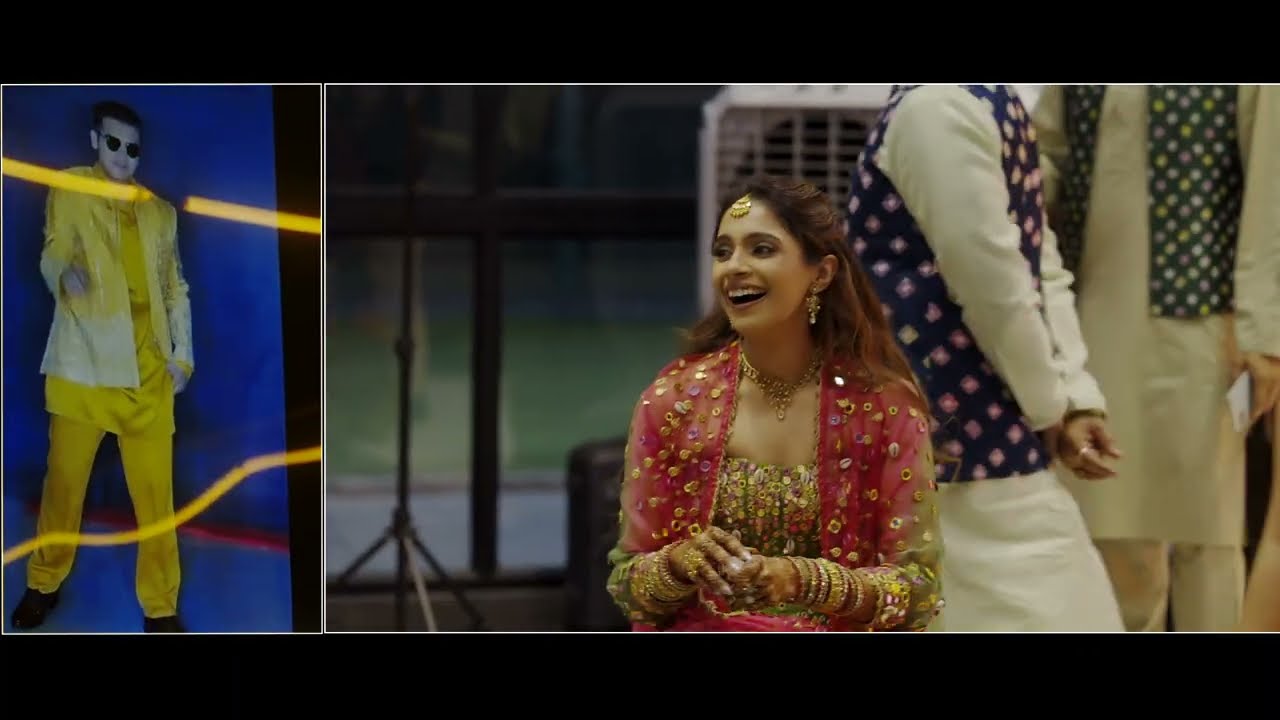 Groom’s Surprise Sangeet Performance for Bride | Tauba Tauba | Wedding Dance #cinematicwedding