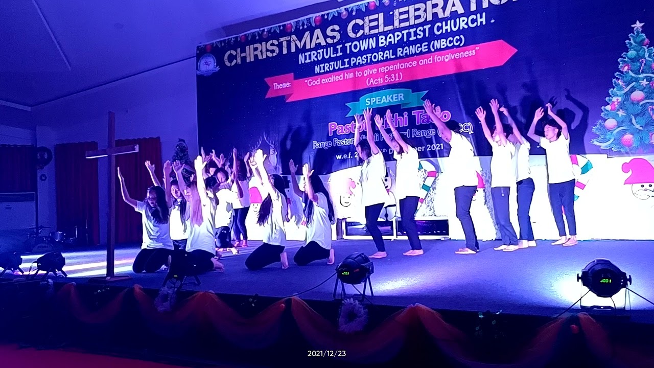opening ceremony of christmas 2021 by Nirjuli Town Baptist Church