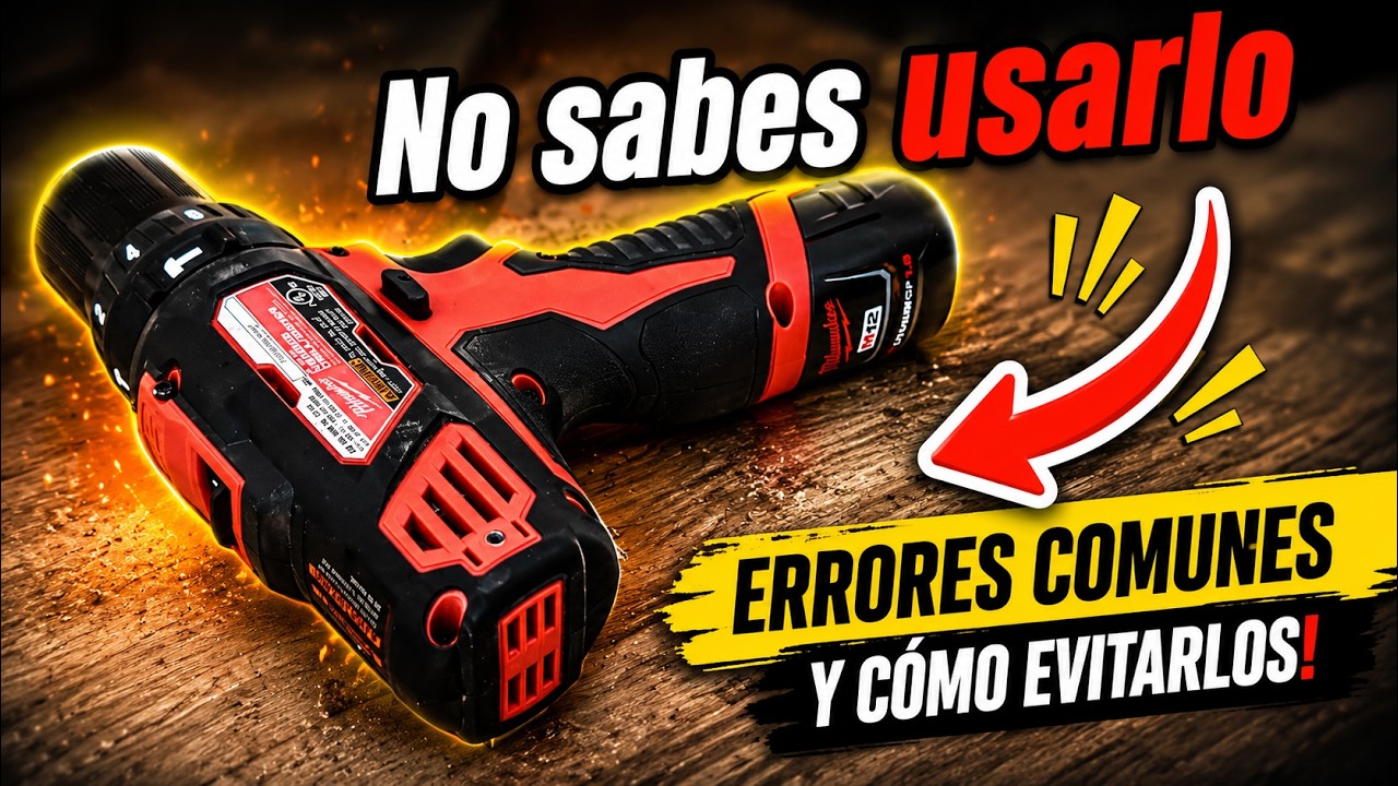Cómo utilizar un taladro
