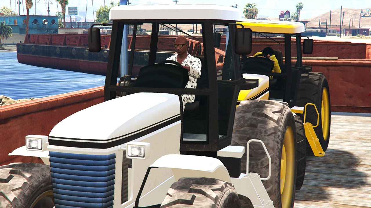 ULTRAŚMIESZNE WYŚCIGI NA TRAKTORACH!  | GTA 5 (Best Moments)