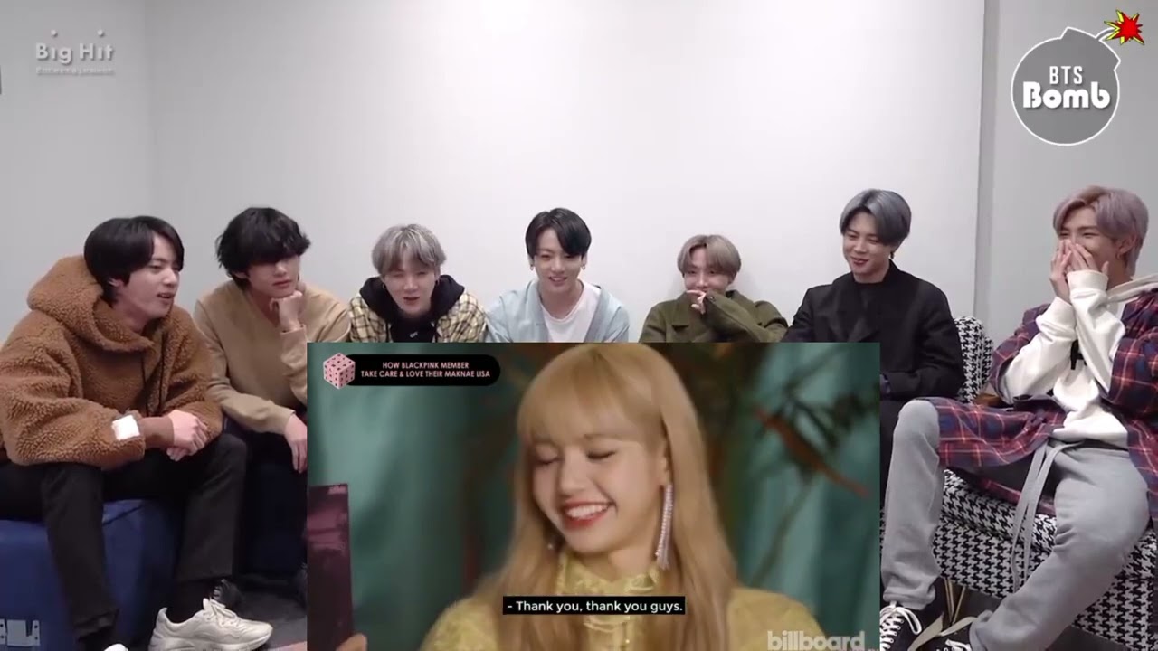 bts reaction lisa