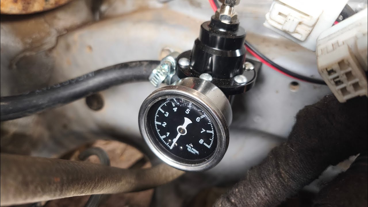 INSTALÉ un REGULADOR de COMBUSTIBLE y saqué el estanque por 482746 vez