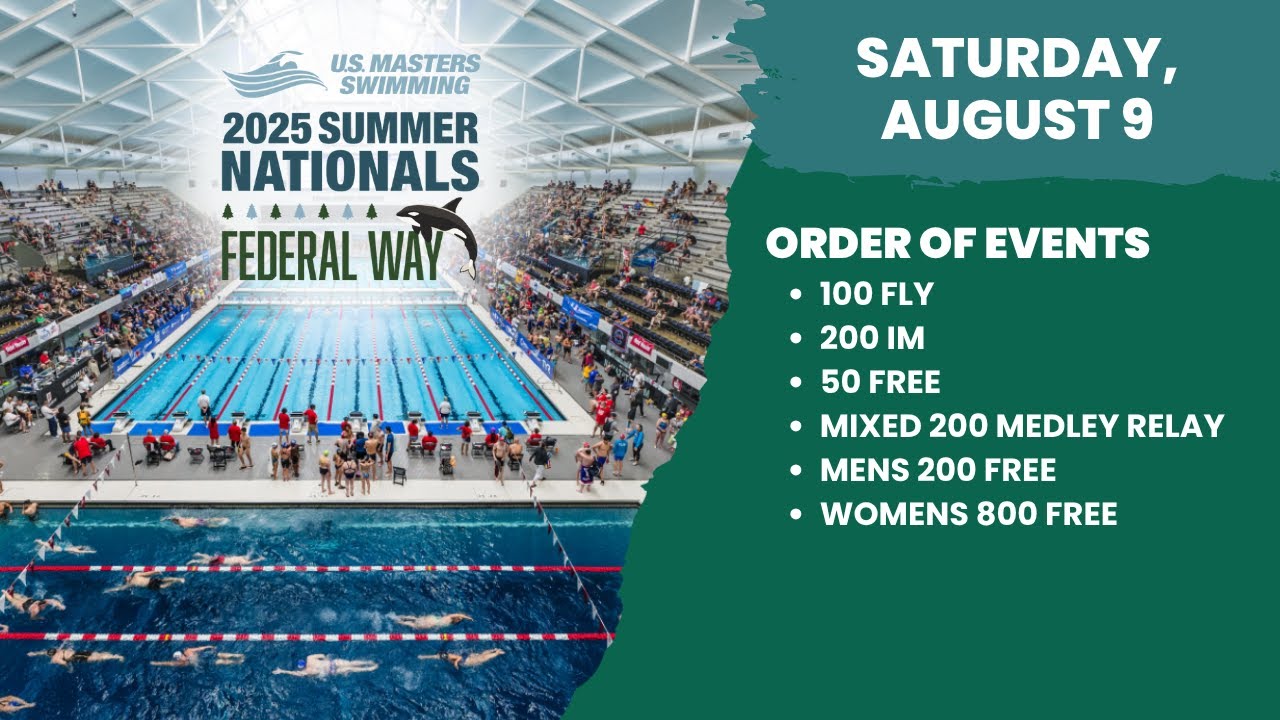 2025 USMS Summer Nationals | Day 4 - Saturday, August 9