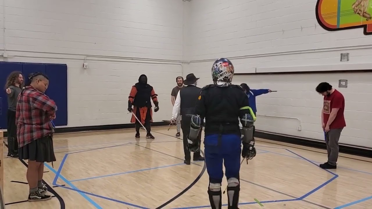 Evergreen Open Sidesword Tournament, Gold Medal Match, Mitchell Allen vs Lorenzo Mendoza