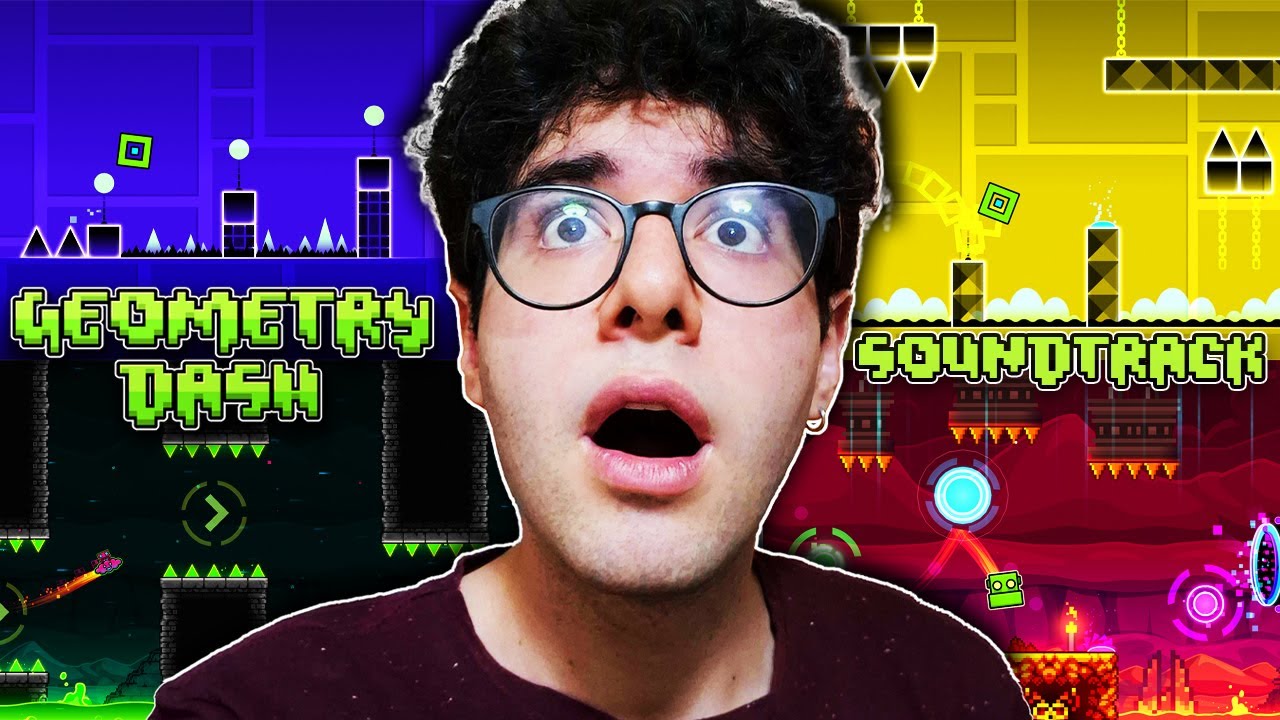GEOMETRY DASH ALL LEVELS FIRST REACTION!! 🤯