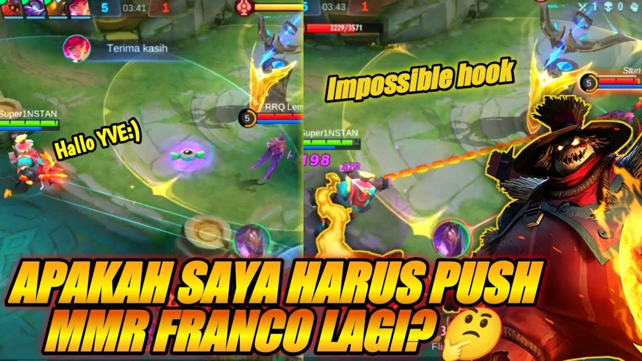 Impossible hook! Pakai skin Halloween Franco serasa jadi Fox Moba