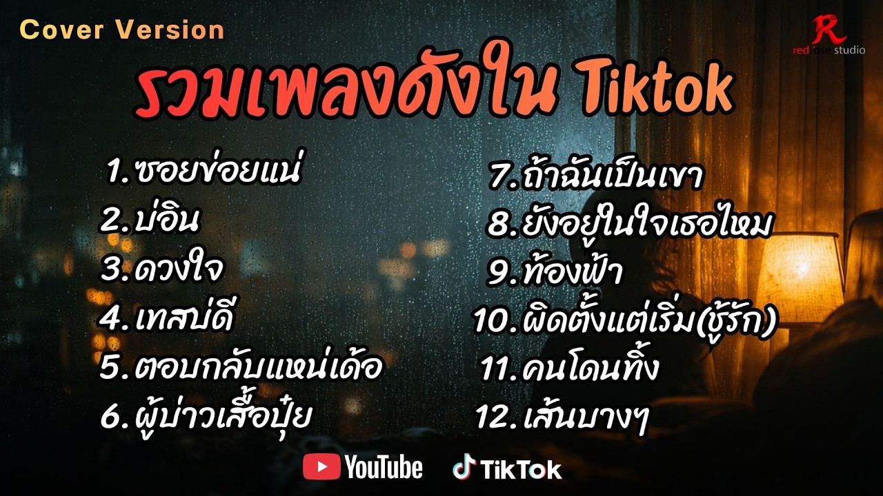 รวมเพลงดังเพราะๆ ติดหูฮิตในTiktok ปี2568 COVER  l ซอยข่อยแน l บ่อิน l ดวงใจ