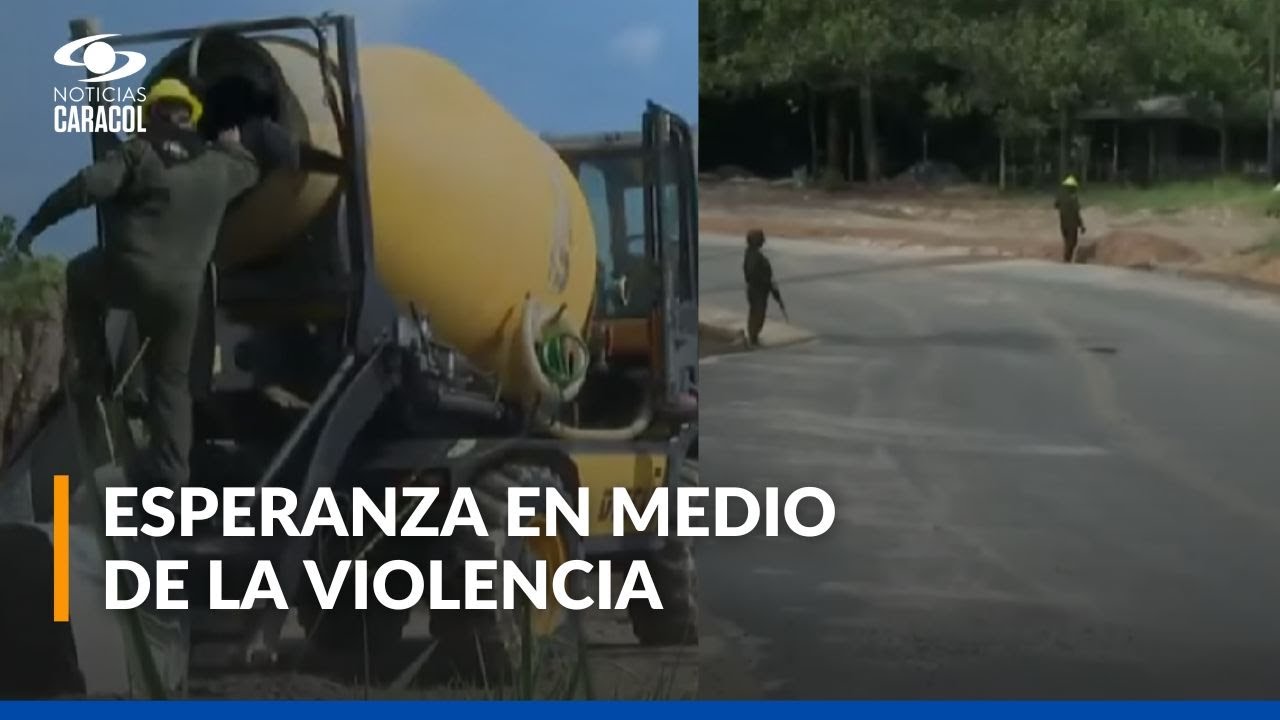 Así avanza construcción de vía Tibú - La Gabarra, en el Catatumbo, por parte de más de 500 militares