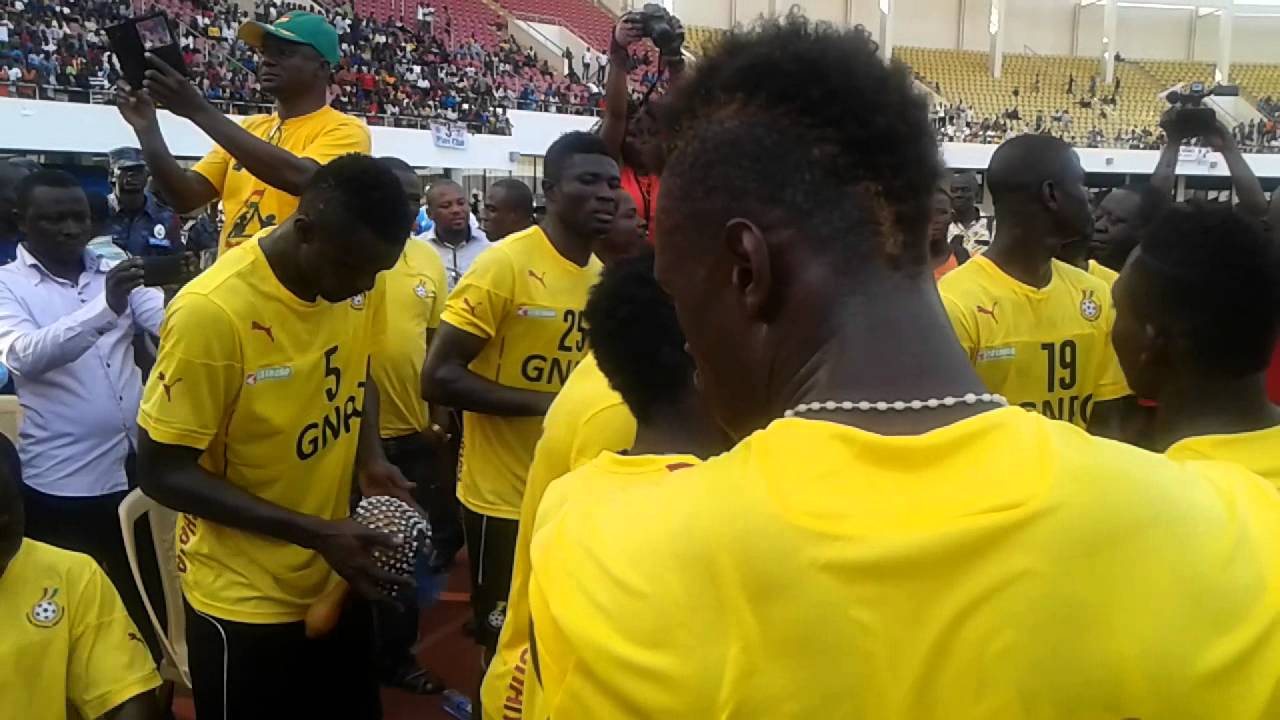 Black Stars sing ahead of Guinea clash