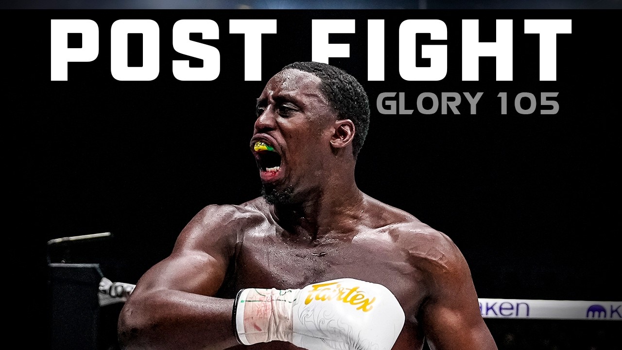 Kromah Post Tournament Semi-Finals Interview | GLORY 105