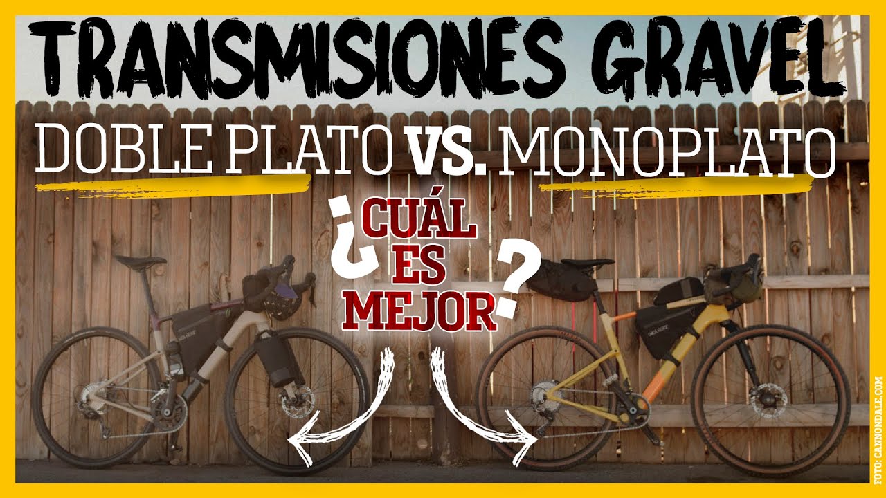 Transmisiones para GRAVEL: monoplato o doble plato? 😍 BIKEPACKING | Javier Bañón Izu