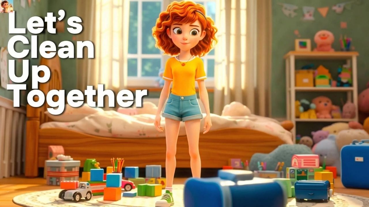 Let’s Clean Up Together - Fun and educational English children’s songs