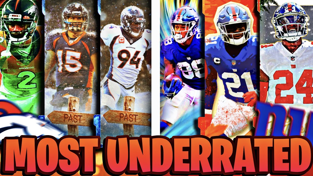 RANKING THE MOST *UNDERRATED* THEME TEAMS IN MADDEN 22 ULTIMATE TEAM!!