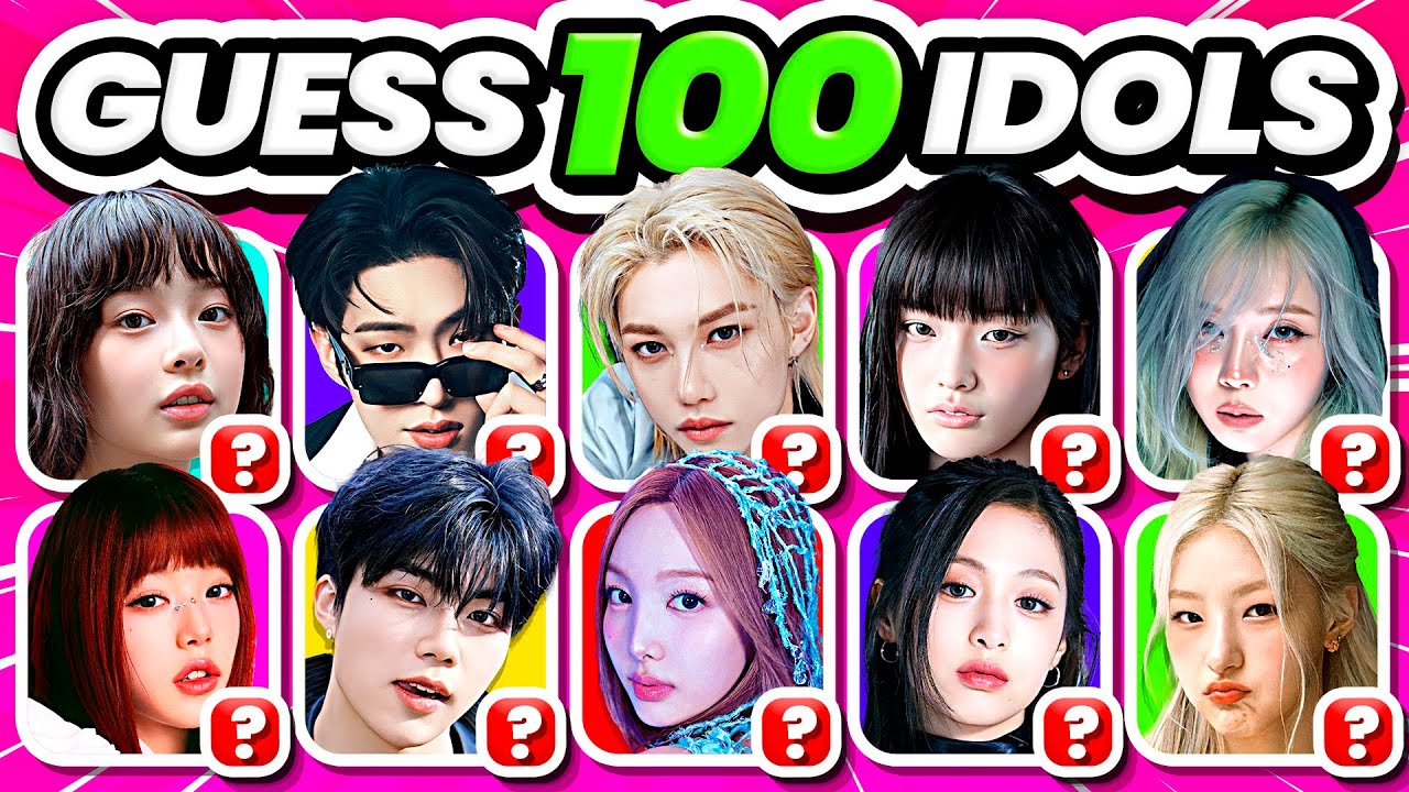 [ОБНОВЛЕНО] УГАДАЙТЕ 100 KPOP-АЙДОЛОВ ЗА 3 СЕКУНДЫ ⏰🔥 Угадайте KPOP-айдола — KPOP-викторина 2024