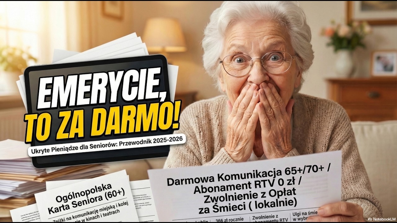 Masz 60 lat? 🛑 Tysiące seniorów przepłaca. Te opłaty Cię nie dotyczą!