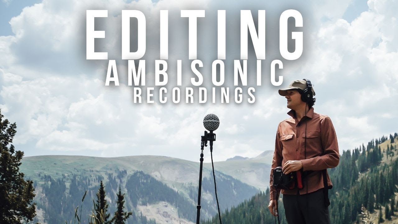 Редактирование полевых записей Ambisonic с помощью Rode NTSF-1 и Adobe Audition