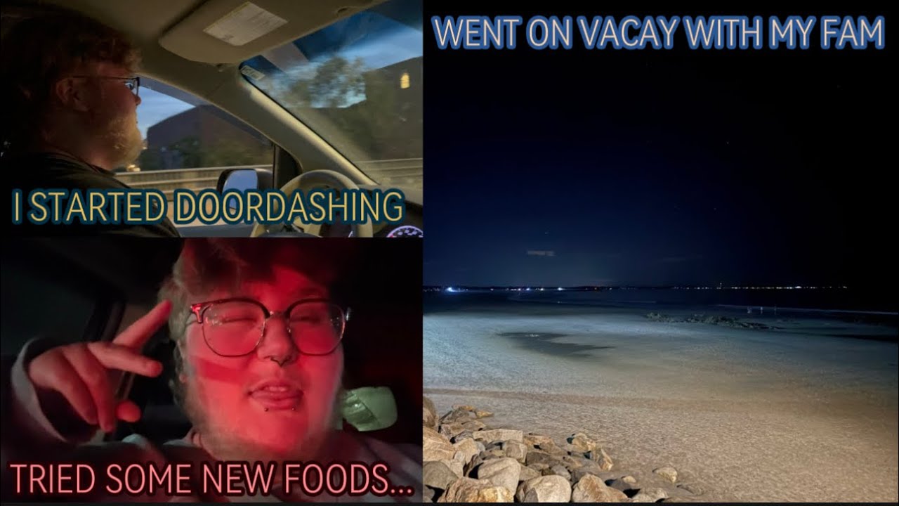 DOORDASHING / VACAY VLOG !!