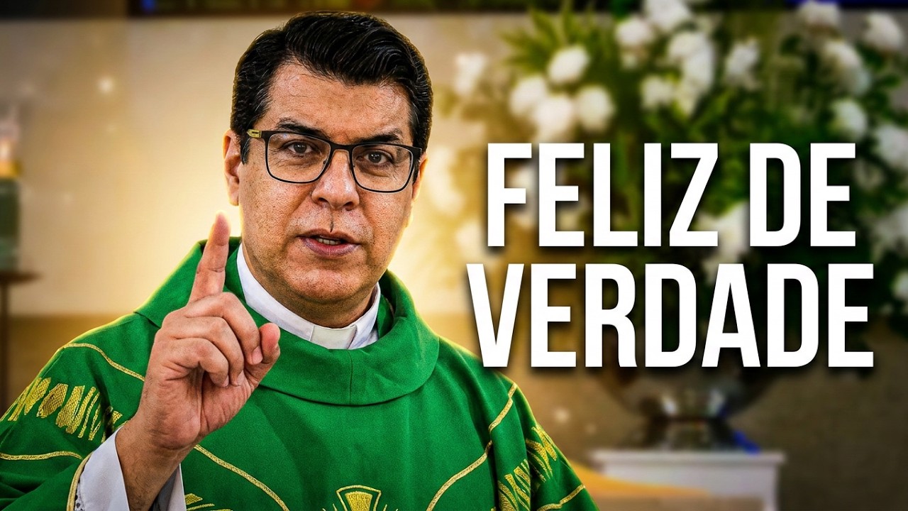 O QUE É PRECISO PARA SER FELIZ! - Padre Chrystian Shankar!