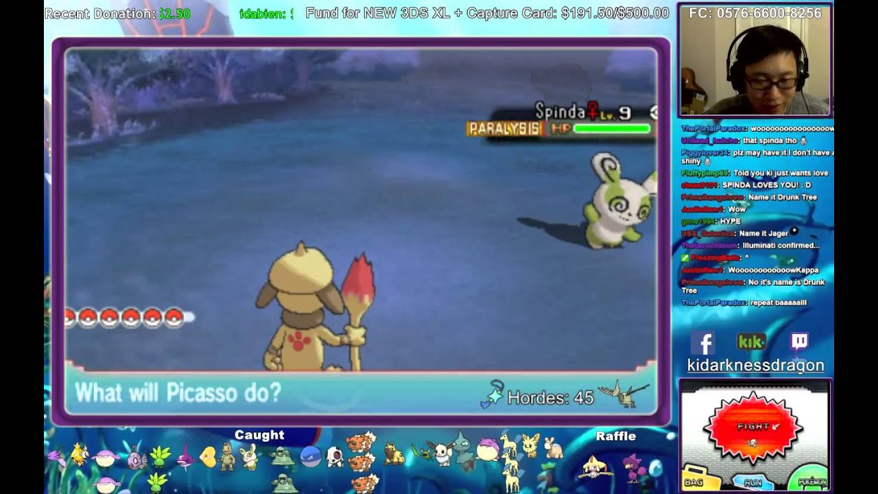 [LIVE] Shiny Spinda! 45 Horde Encounters | Pokemon ORAS