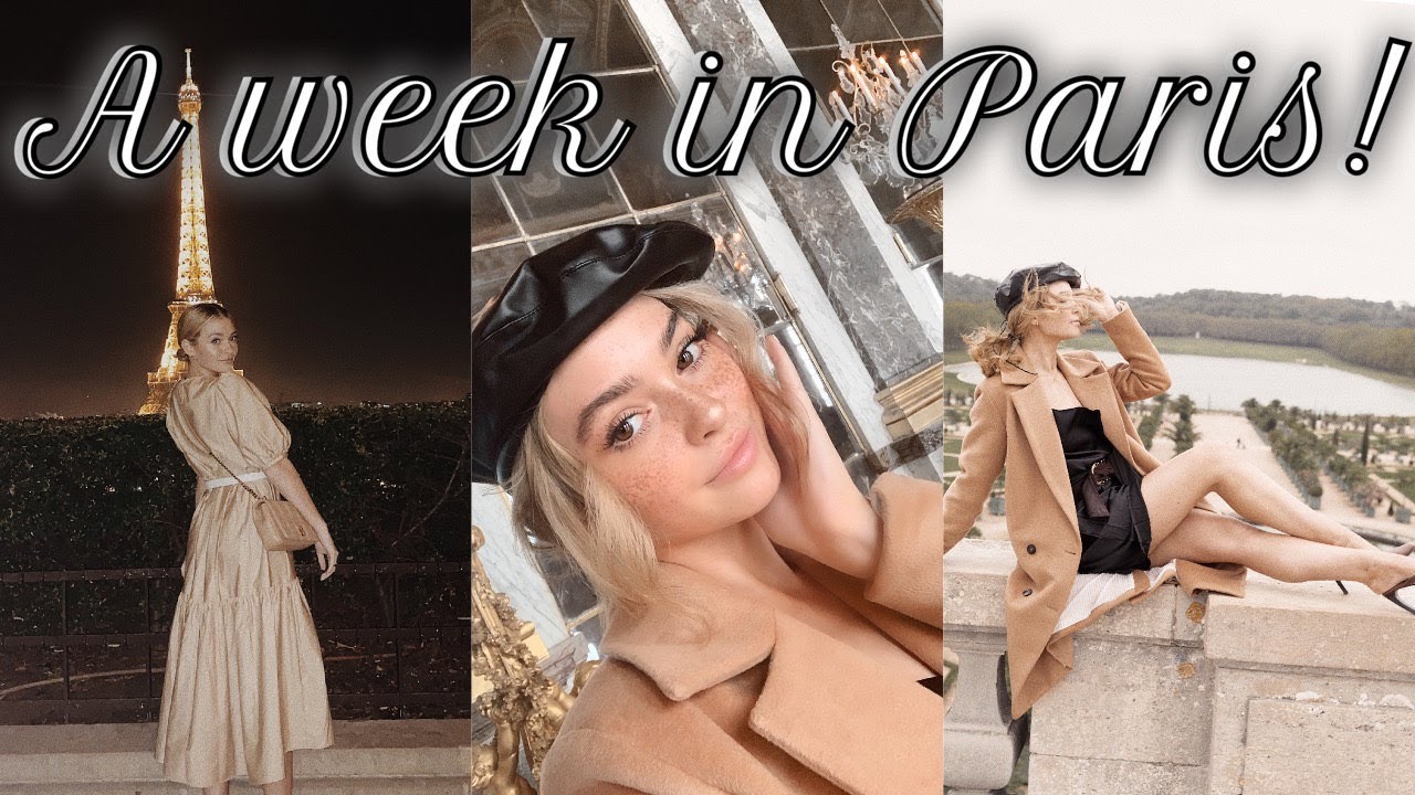 A WEEK IN PARIS! Versailles, Photoshoots, & Making new Friends! bvcfdcv