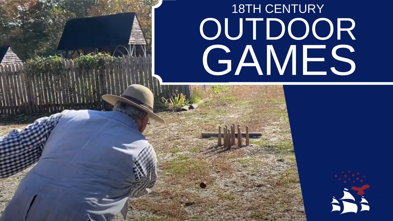 Outdoor Games in the 18th-Century
