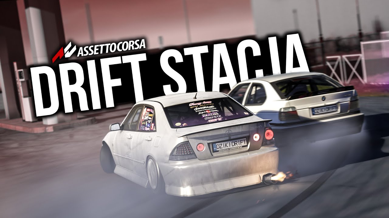 Assetto Corsa 🇵🇱 | POJECHALIŚMY UPALAĆ NA DRIFTSTACJI razem z Michałkiem i Patrykiem! 😎