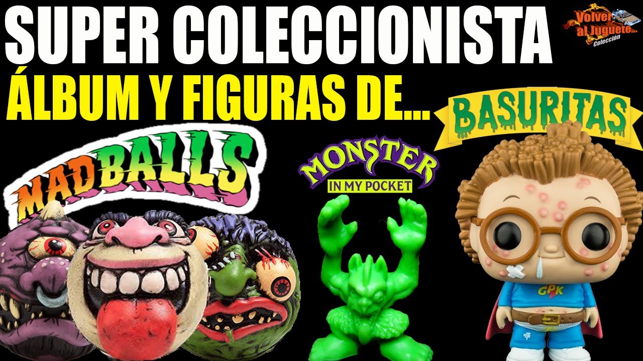 Colecciòn de las Figuritas y Figuras de Madballs, Basuritas y Monster in the Pocket