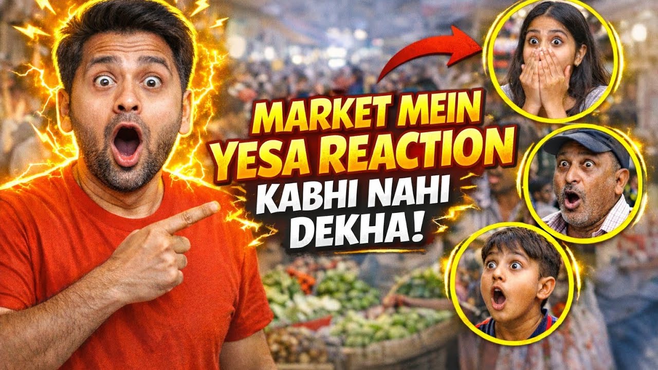 Market reaction vlogging video😁😀😀