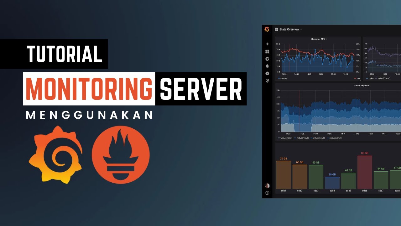 TUTORIAL Monitoring Server Menggunakan Grafana dan Prometheus