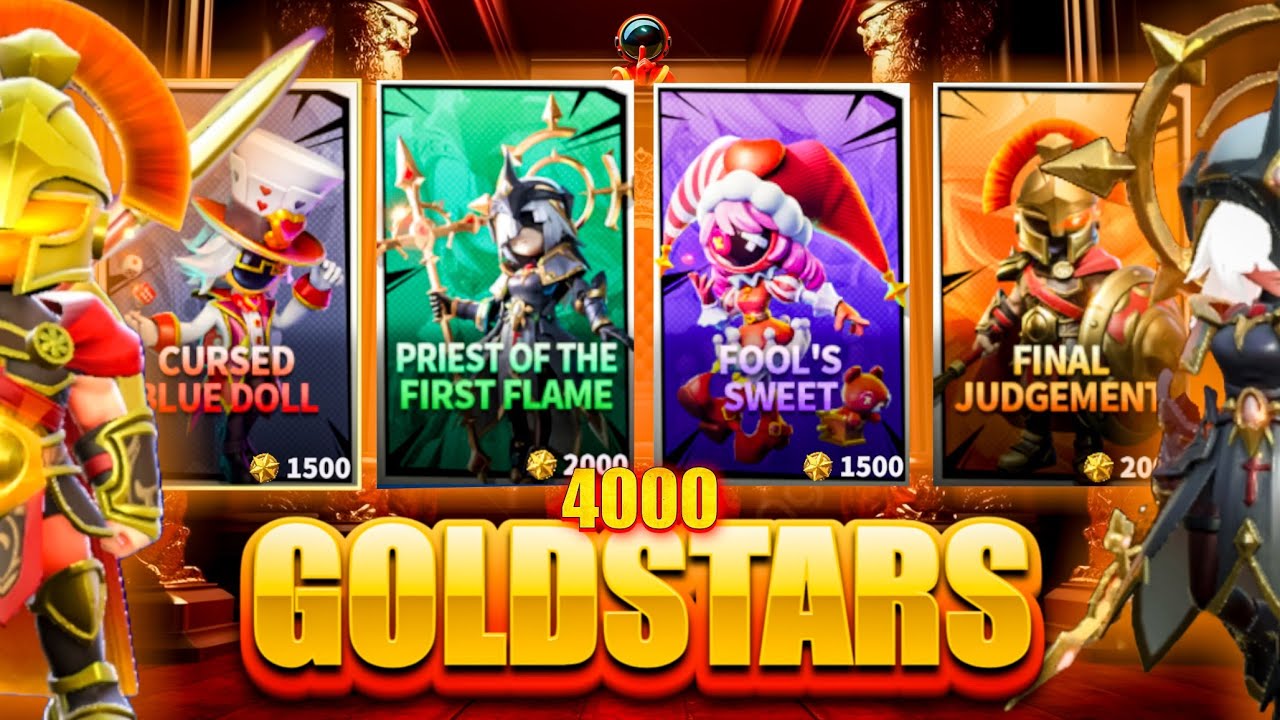 4000 GOLDSTARS⭐OPENING FOR MASTERS OF FATE COSTUME 😱🔥 || SUPER SUS HINDI || EPIC BOYS GAMING