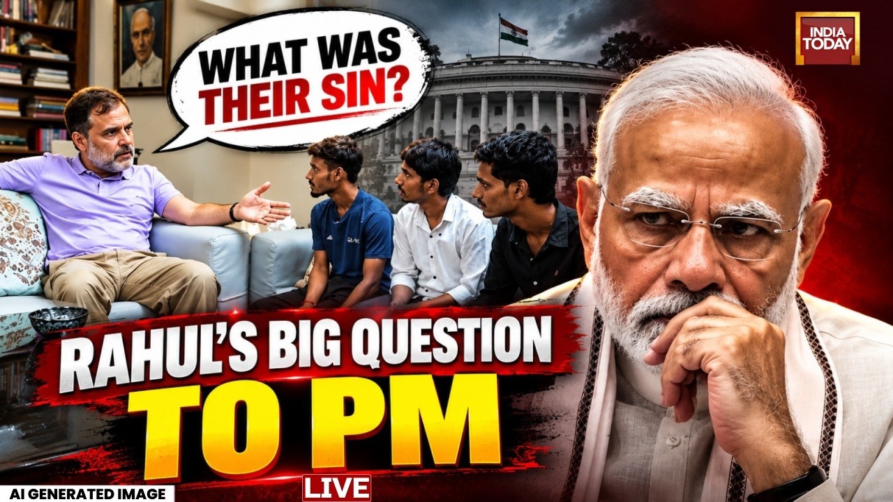 Rahul Gandhi Meets Injured Bihar Students | Alleges AK-47 Firing On Protesters | India Today