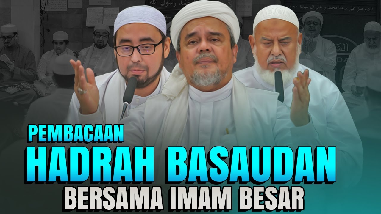Bikin hati❤️ tenang. Hadrah Basaudan, Masjid Assa'adah Poltangan. Habib Rizieq Syihab