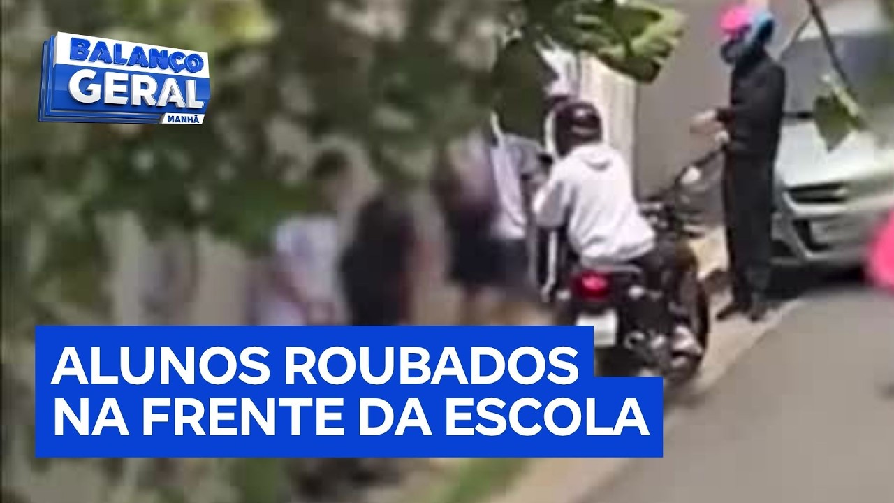 Assaltos frequentes preocupam pais e alunos de escola na zona sul de São Paulo