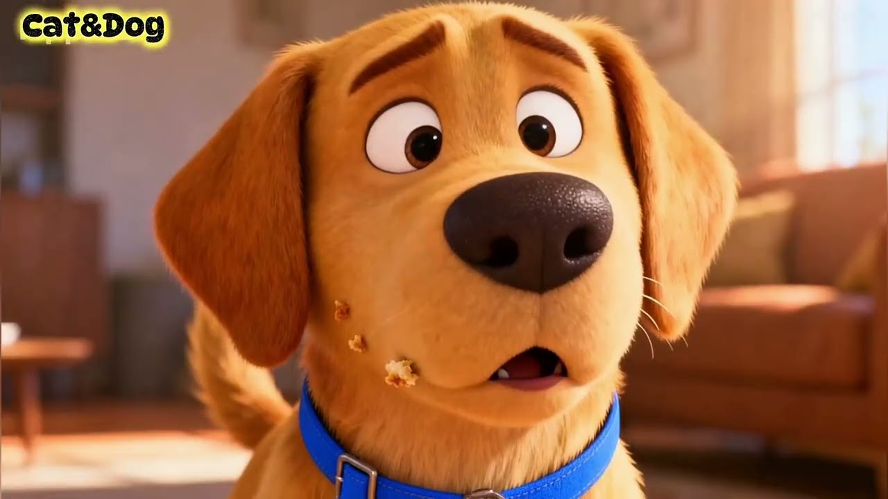Dog Detective vs Sneaky Cat 🐶🐱 | Misteri Camilan Hilang yang Super Lucu @Cute4FunOnly 