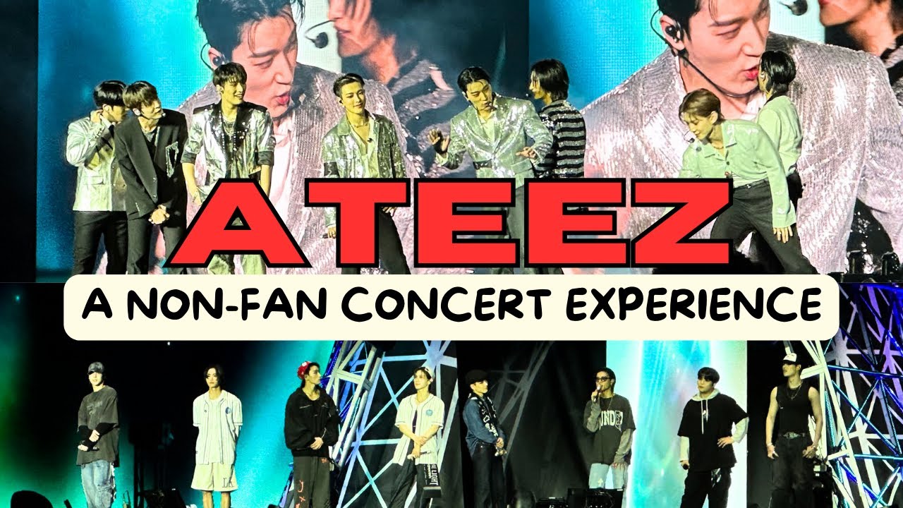 non-ateez 에이티즈 fan concert experience 🎫 honest thoughts👇🏽 first time @ bmo stadium 🏟 [v40]