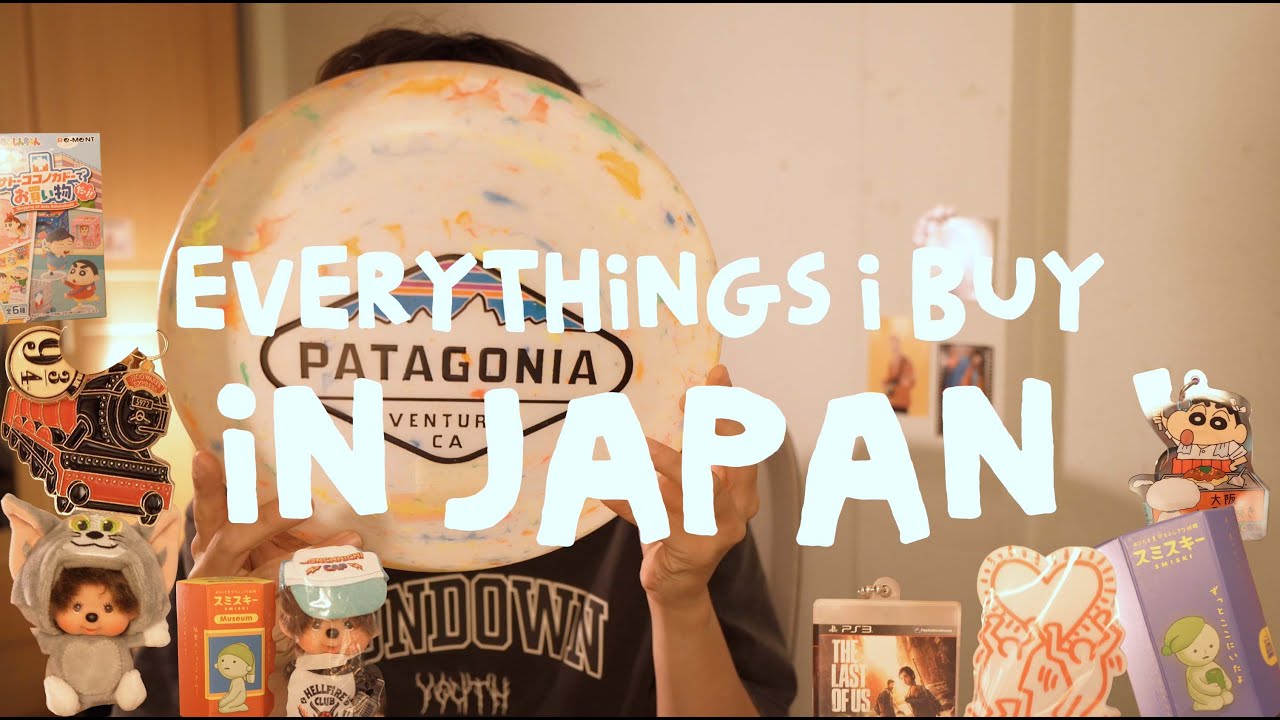 Everything I buy in JAPAN! | ซื้อของเล่น เติมเต็มวัยเด็ก | กระเป๋าเป้ Patagonia