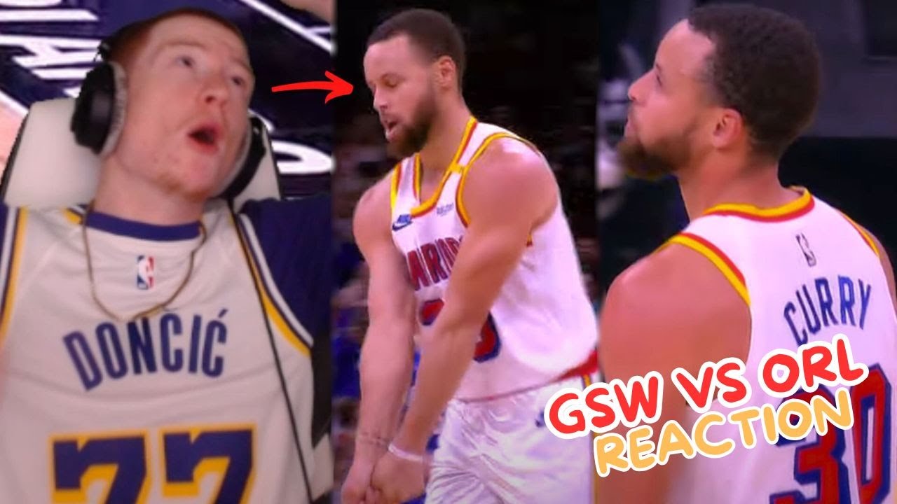 Реакция на игру регулярного сезона Warriors против Magic!