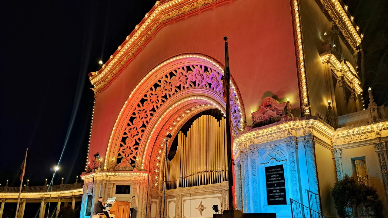 Armed Forces Medley - R. Jelani Eddington on the Spreckles Organ