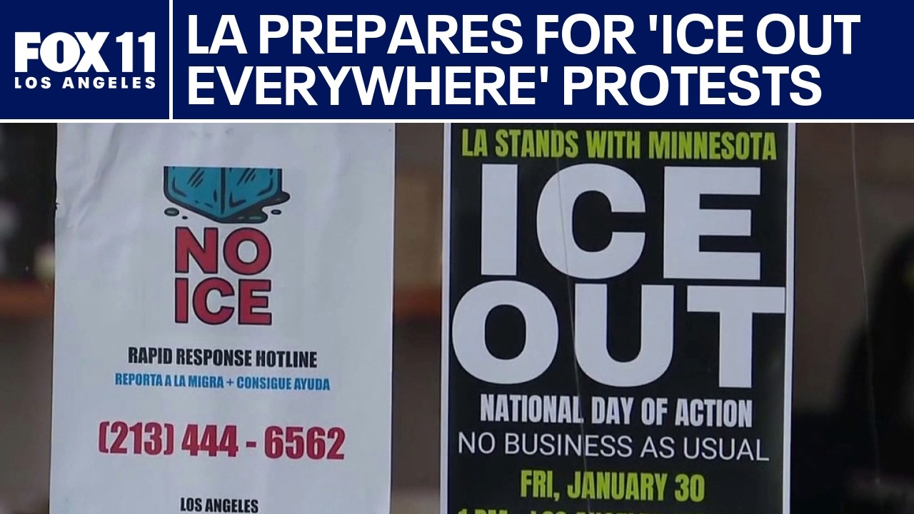 LA prepares for 'ICE Out of Everywhere' protests