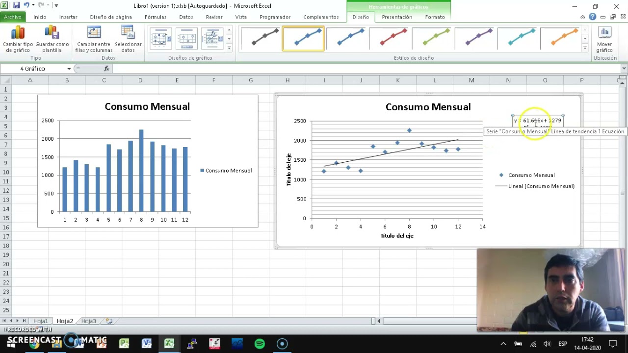 Video Calculo Linea Base Consumo Energético