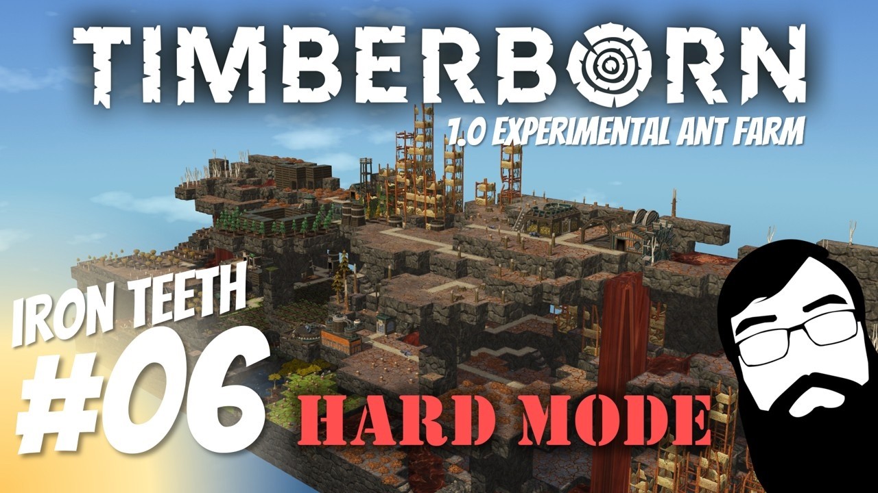 Expanding resources without headroom is difficult! Timberborn 1.0 Experimental Iron Teeth Episode 06
