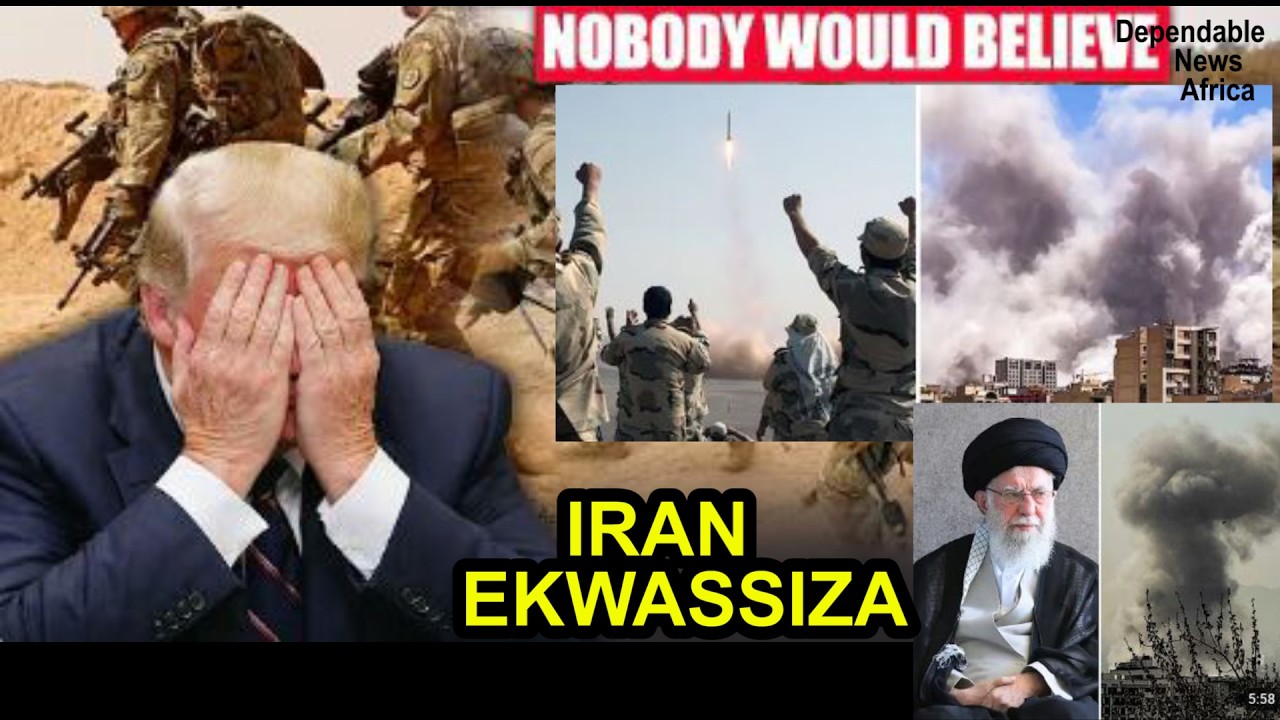 Iran emaze nekuba emu ku base za US mu Bahrain, UAE, Qatar kiraga ezimu zibayiseko.
