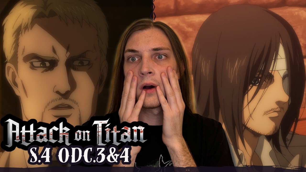 EREN TU JEST??? - ATTACK ON TITAN S.4 ODC.3&4 (REAKCJA)