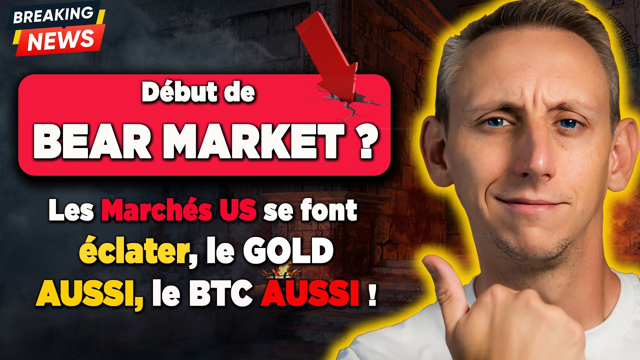 Point de marché : Y'a TOUT qui CRASH !! On investi sur quoi ??